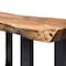 Alaterre Furniture Alpine Natural Live Edge Wood Media Console Table, Width: 48 AWAA1020S - alternate 3